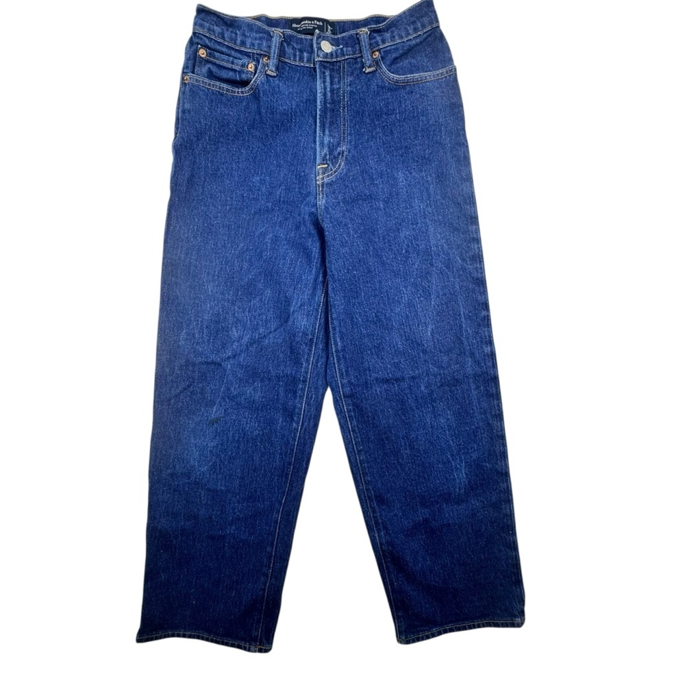 Abercrombie Fitch Vintage Straight Ultra Baggy Jeans 28 Medium Wash